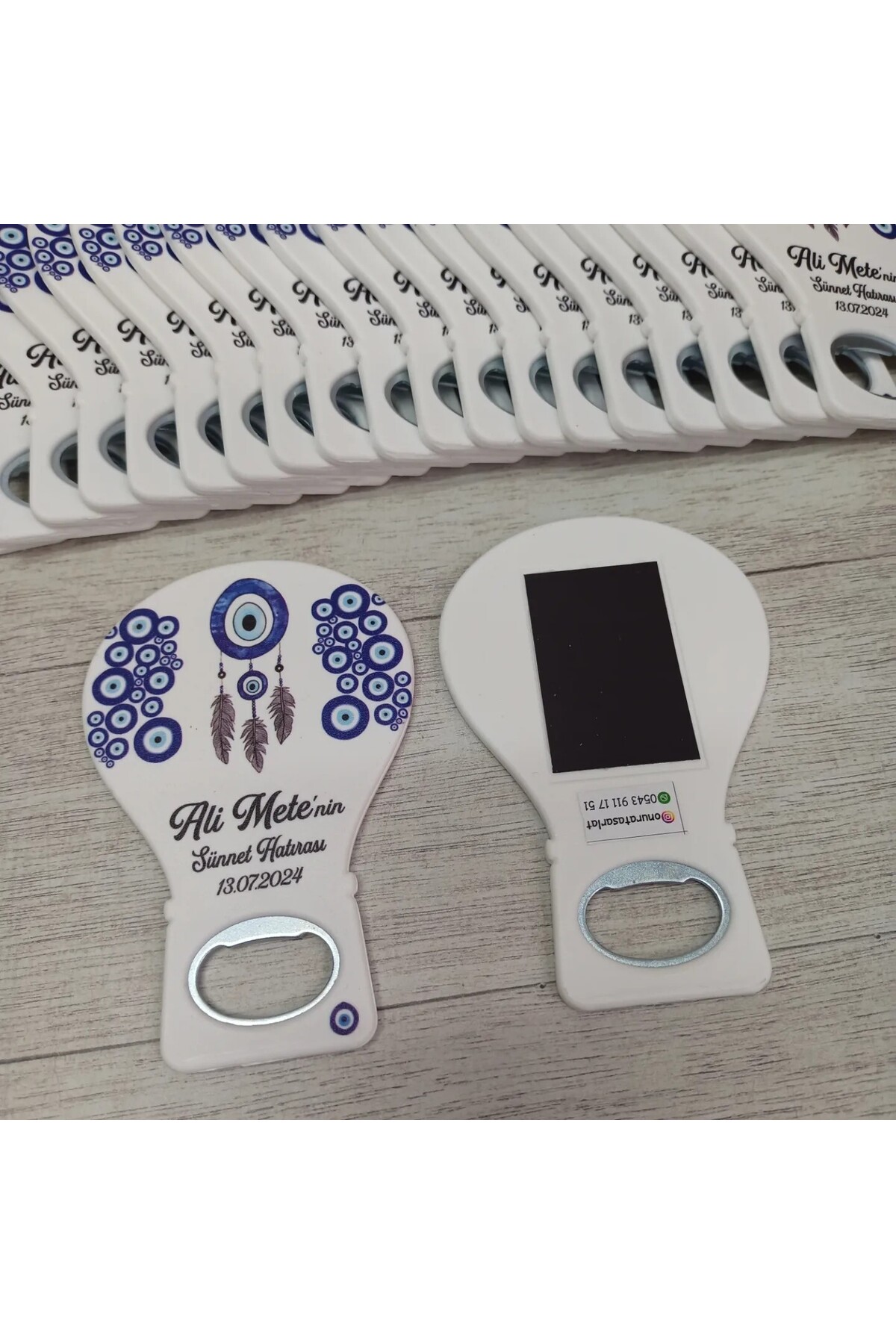 onuratasarlat 25 Adet Balon Magnet Açacak Yeni Doğan, Doğum Günü, Sünnet, Nişan, Söz, Düğün Hediyelik fotoğrafı 3 (önizleme)