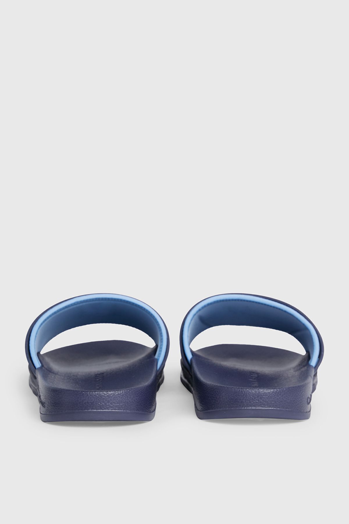 دمپایی آبی مردانه مردانهه طاووس غروب Calvin Klein