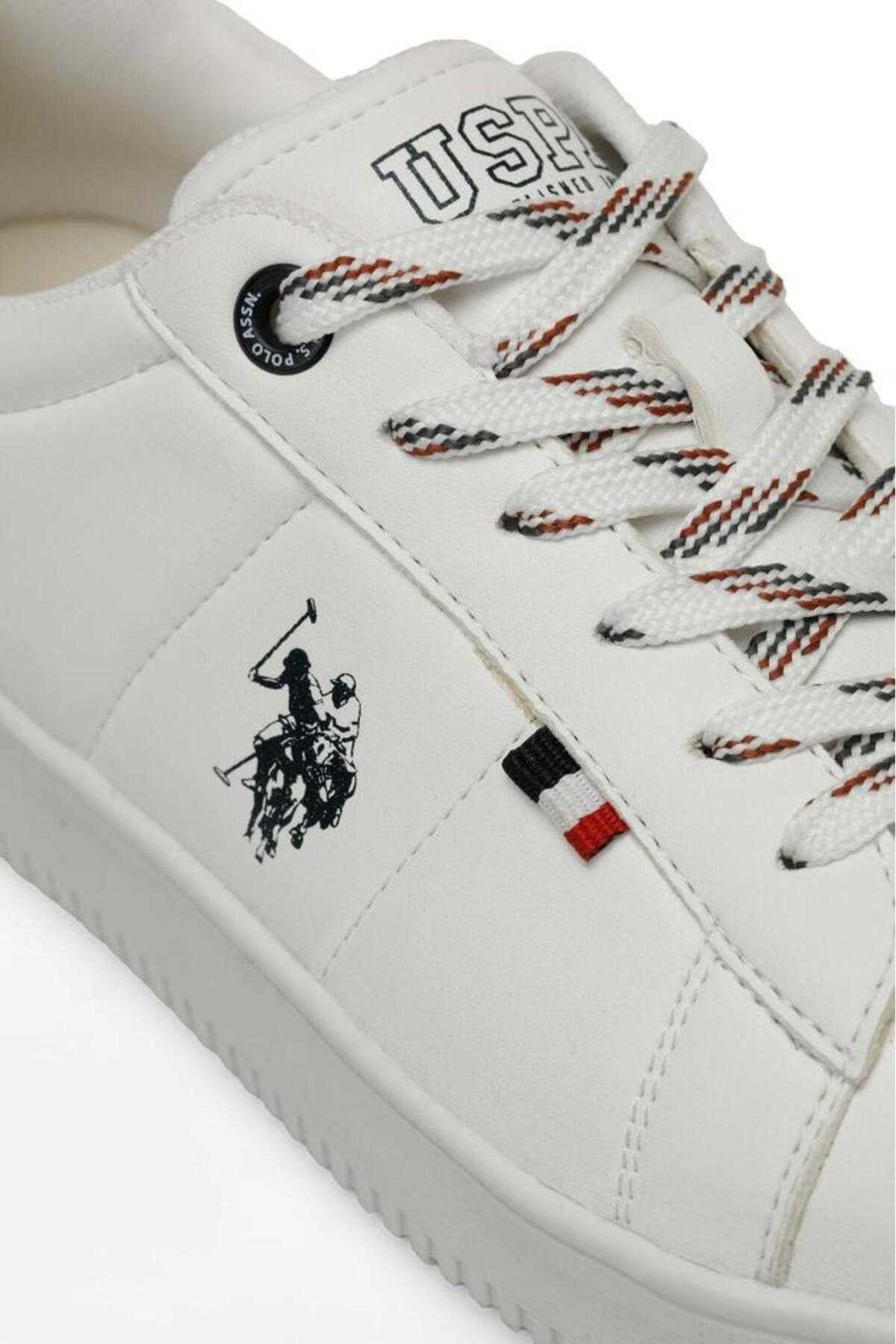 پولو اسن ایالات متحده اسنیکر مردانه JRUE 4PR 101815909 سفید 40-45 U.S. Polo Assn. یو اس پولو اورجینال - تصویر 4