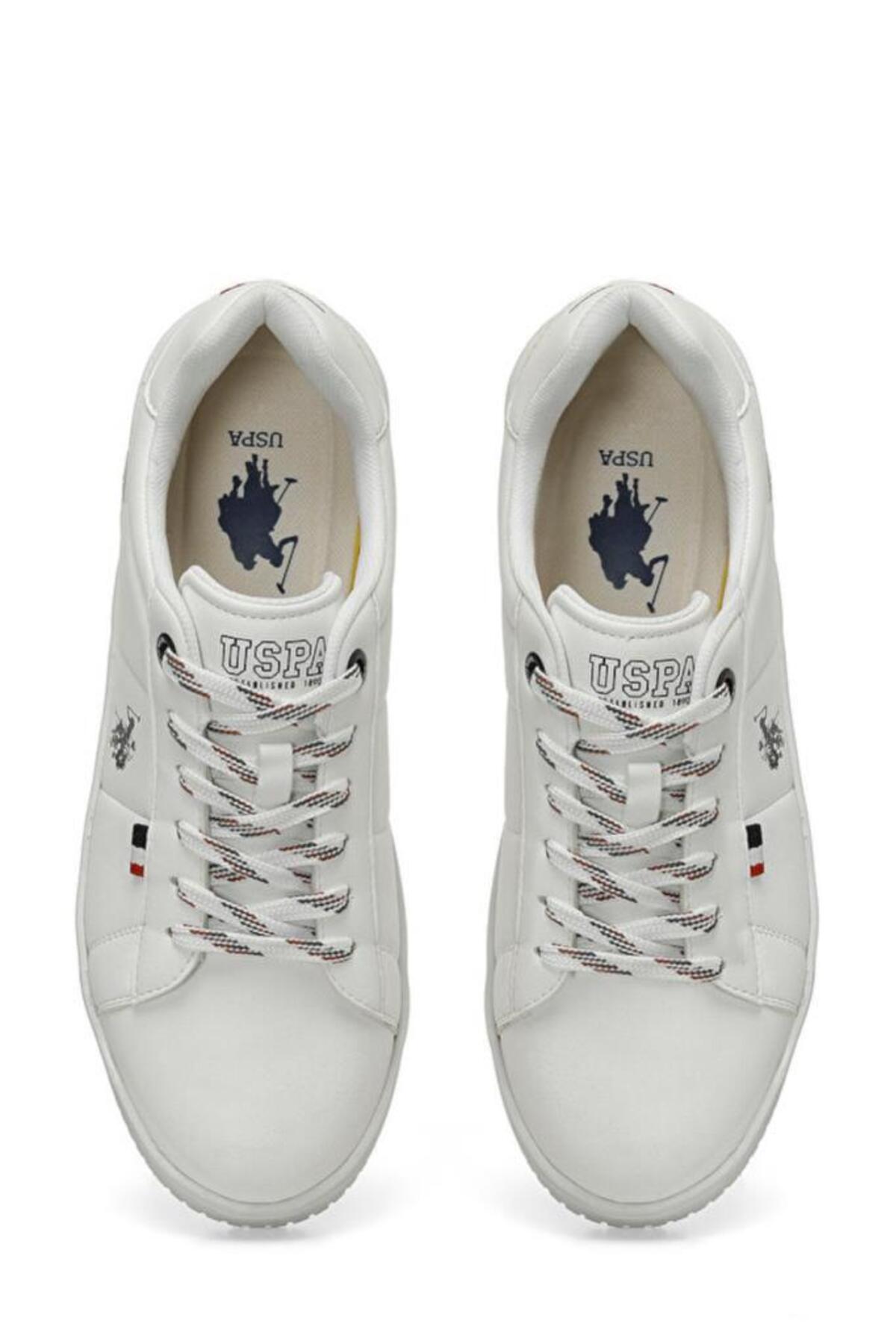 پولو اسن ایالات متحده اسنیکر مردانه JRUE 4PR 101815909 سفید 40-45 U.S. Polo Assn. یو اس پولو اورجینال - تصویر 5