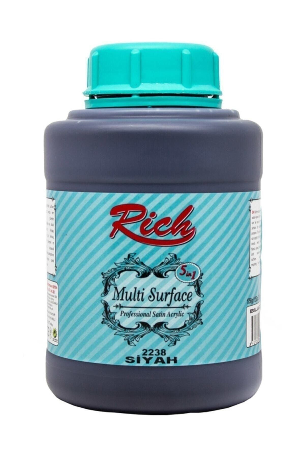 Rich Boya Multi Surface 1250 Ml Boya 2238 Siyah