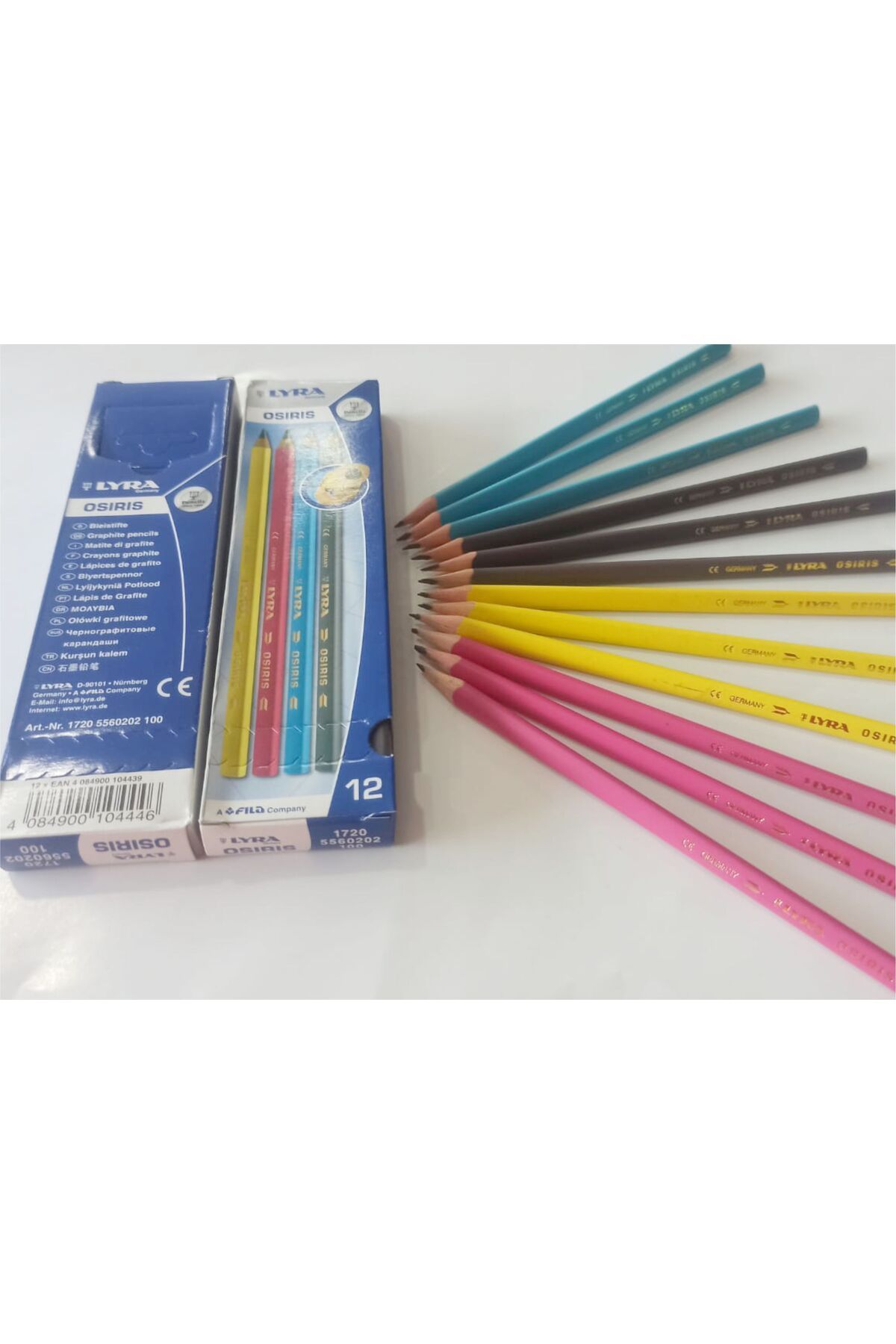 LYRA-Osiris 12-Piece Pencil Set - Triangle Design 4