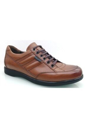 34 Klimalı Ayakkabı - Taba - Erkek Ayakkabı,deri Ayakkabı 001 14 34