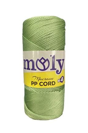 Pp Cord Polyester Makrome Ip No:4 200gr Çağla Yeşili molyppcordpolyestermakrome