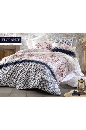 Nia Tek Kişilik Kapitoneli Nevresim Takımı 4 Mevsim Set & % 100 Pamuk Ranforce Kumaş GH940