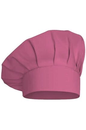 Pembe Aşçı Şapkası Mutfak Şef Mantar Kep 304310335
