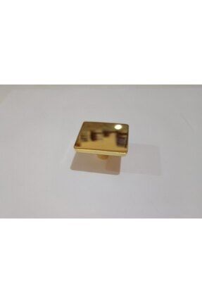 Kare Düğme Kulp Altın 35mm (dolap Çekmece Mobilya Mutfak) 148