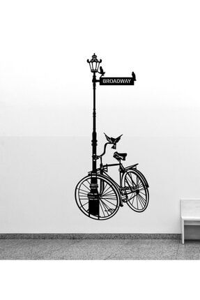 Dekoratif Park Edilmiş Bisiklet Tasarımlı Tablo TG539