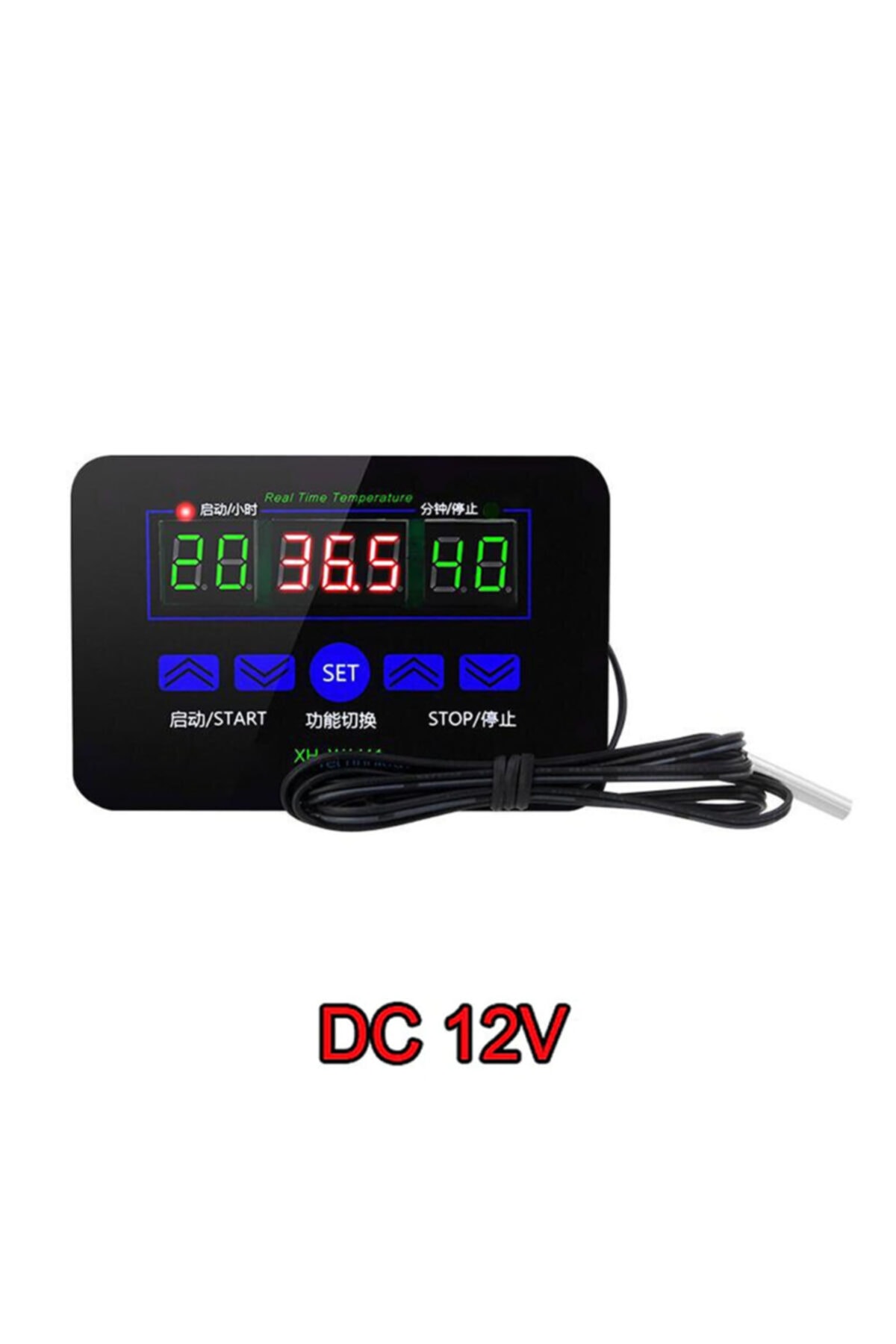 Xh-w1411 Dijital Termostat Zamanlayıcı Modül Kuluçka Pet Akvaryum Isıtıcı Soğutucu Kontrol Cihazı 6