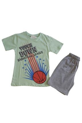 Basketball Erkek Çocuk Tshirt Şort Takım 7-8-9-10-11 Yaş 10793987491168