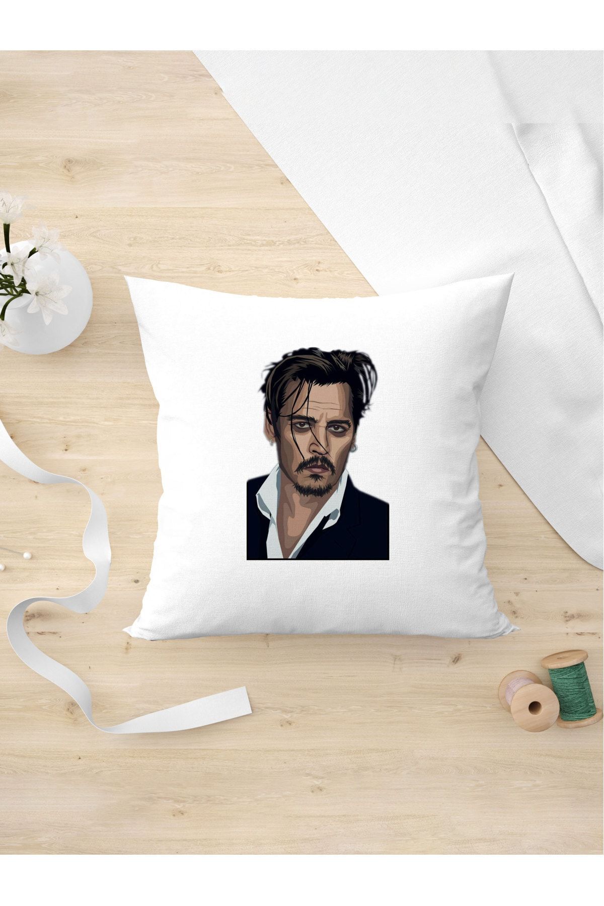 Panorama Ajans Specially Designed Pillow Case for Johnny Depp Fans