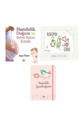 Hamilelik Doğum Ve Bebek Bakım Kitabı – Bebeğimin 365 Günü Anı Takvimi– Annelik Günlüğüm 7789781000449