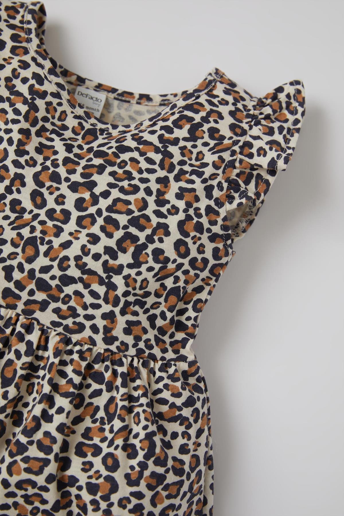 لباس مجلسی دخترانه نارنجی دفکتوDefacto | T6863A221SP اورجینال - تصویر 2