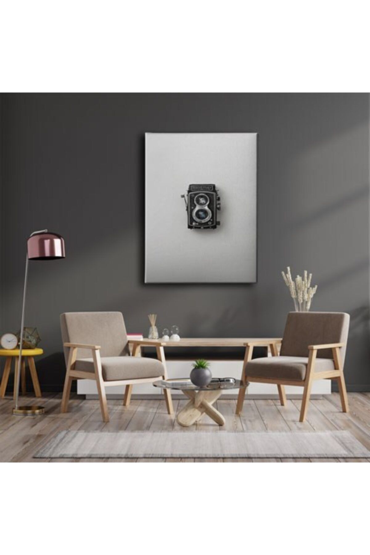 Desenlio-Nostalgia Camera Canvas Painting 5