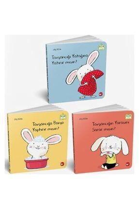 Beyaz Balina Yayınları 0-3 Yaş Resimli Interaktif Çocuk Kitapları Seti / Tavşancık Serisi ogrencetavsancıkserisi17