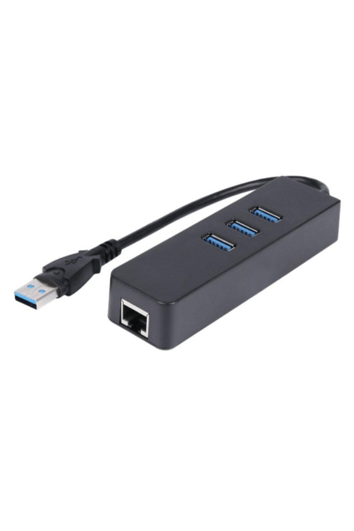 WOZLO-3 Port Usb 3.0 Gigabit Ethernet Lan Rj45 Network Adapter Hub 5