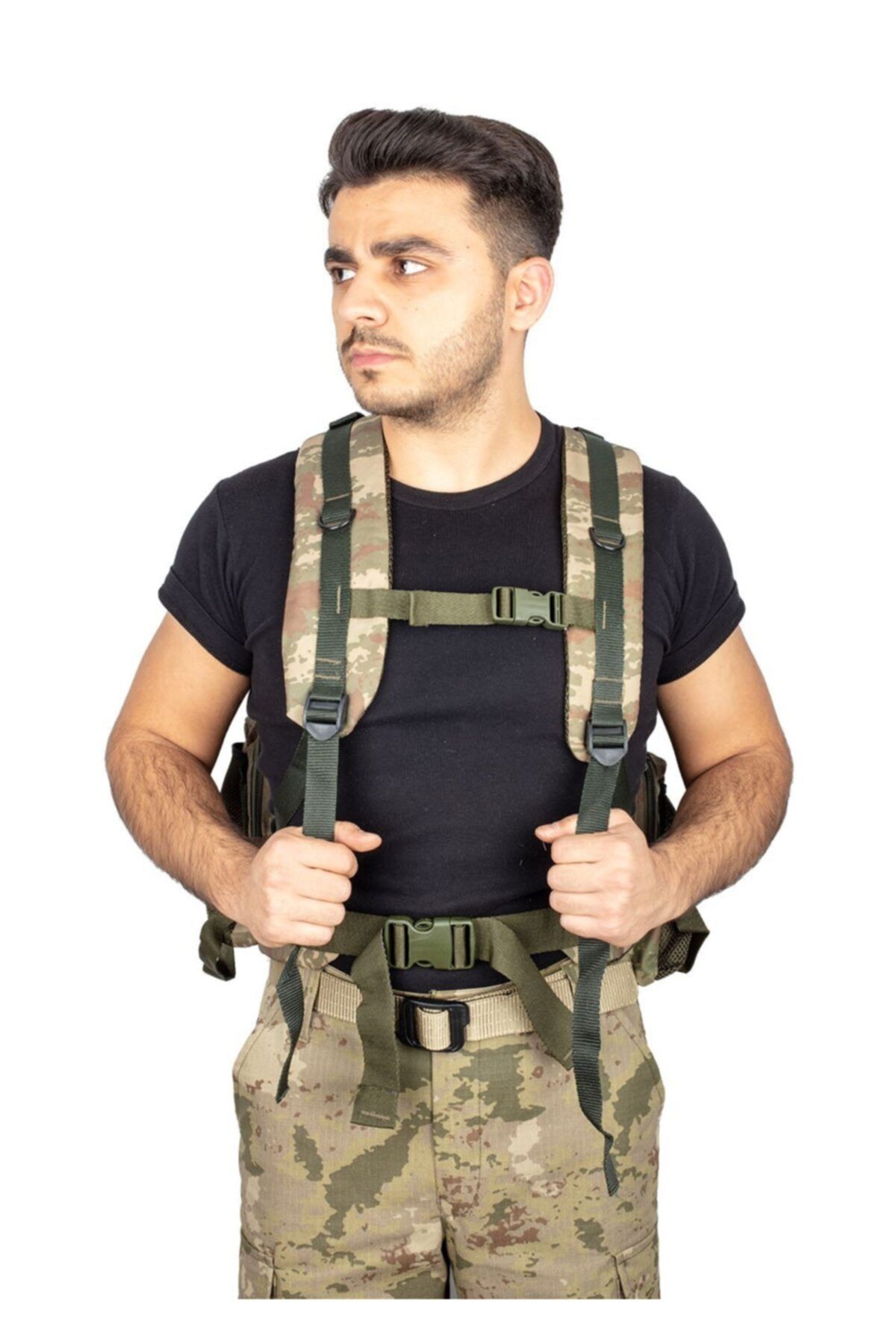 Nato Backpack Black Trendyol