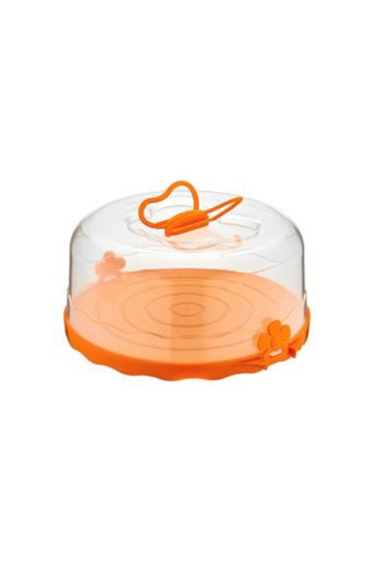 İndiriminVar-Cake Cake Jar with Lock Mechanism - Carrying Container with Handle 2