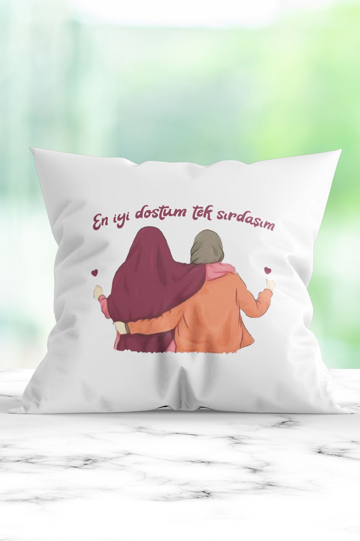 Pillow with my online picture on it