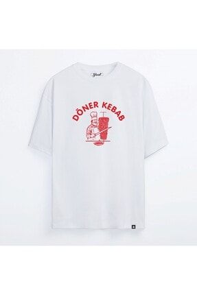 Oversize Doner Kebab Oldschool Unisex T-shirt TW-3411