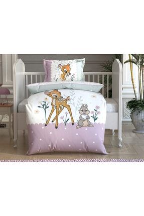 Disney Bambi Cute Baby Lisanslı Nevresim Takımı 60494