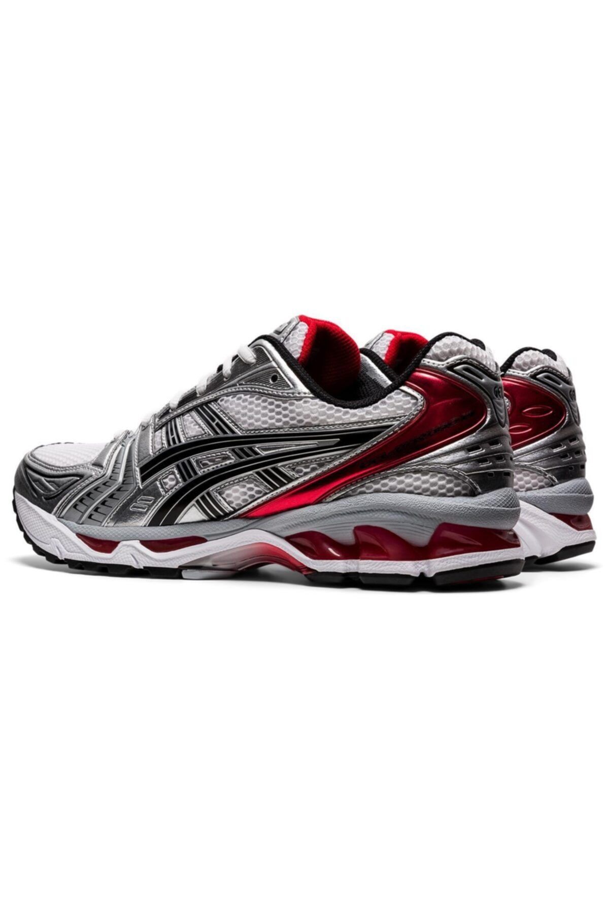 Asics کفش ورزشی مردانه سفید قرمز