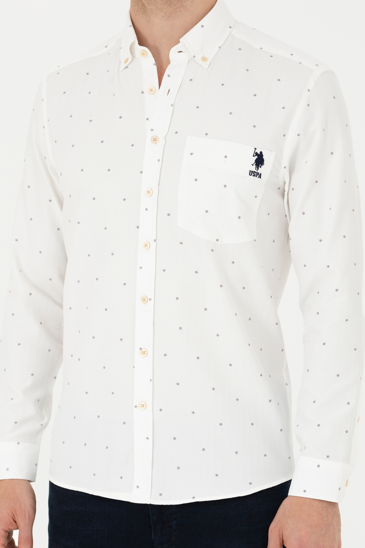 پیراهن مردانه یو اس پولو | 949640 U.S. Polo Assn. - Image 6