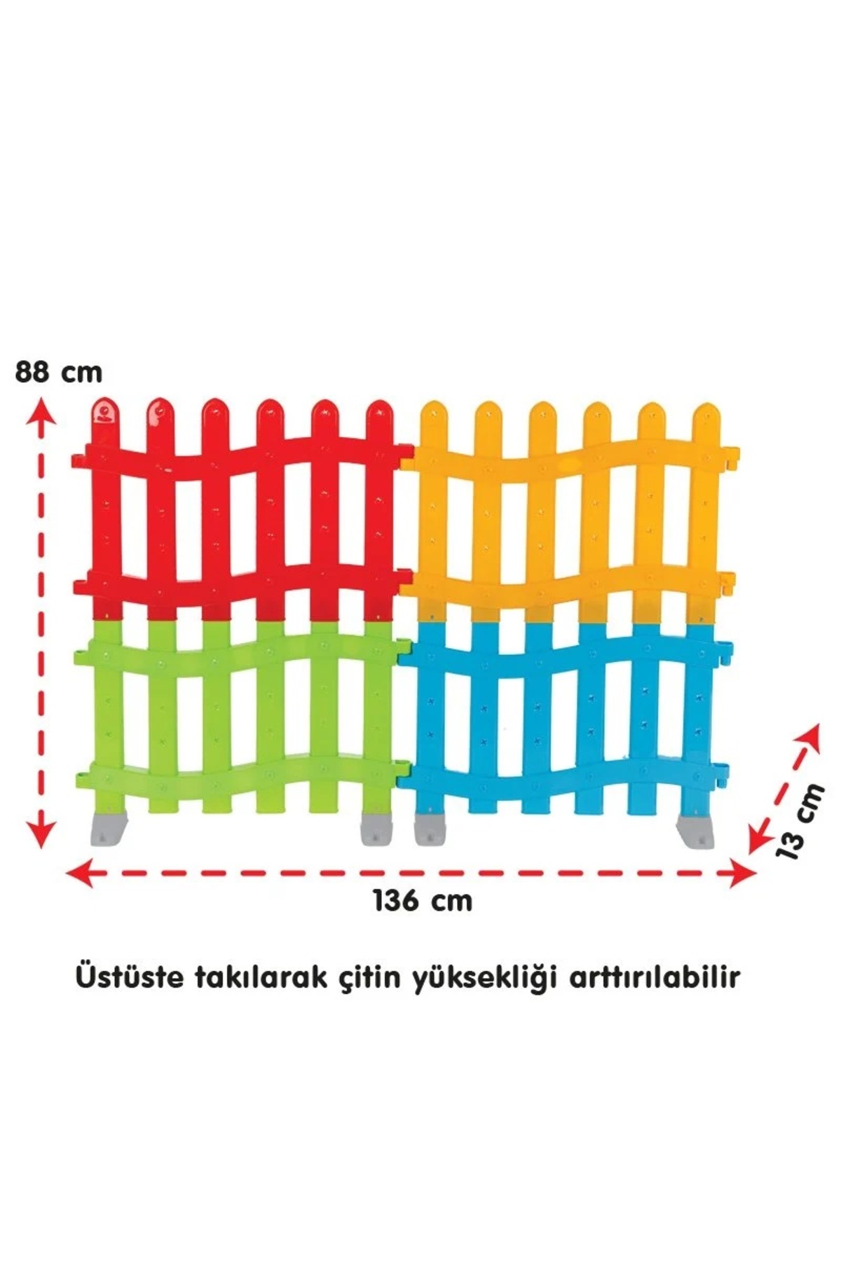 PİLSAN Pilsan Oyun Alanı - Handy Çit - 8 Parça fotoğrafı 3 (önizleme)