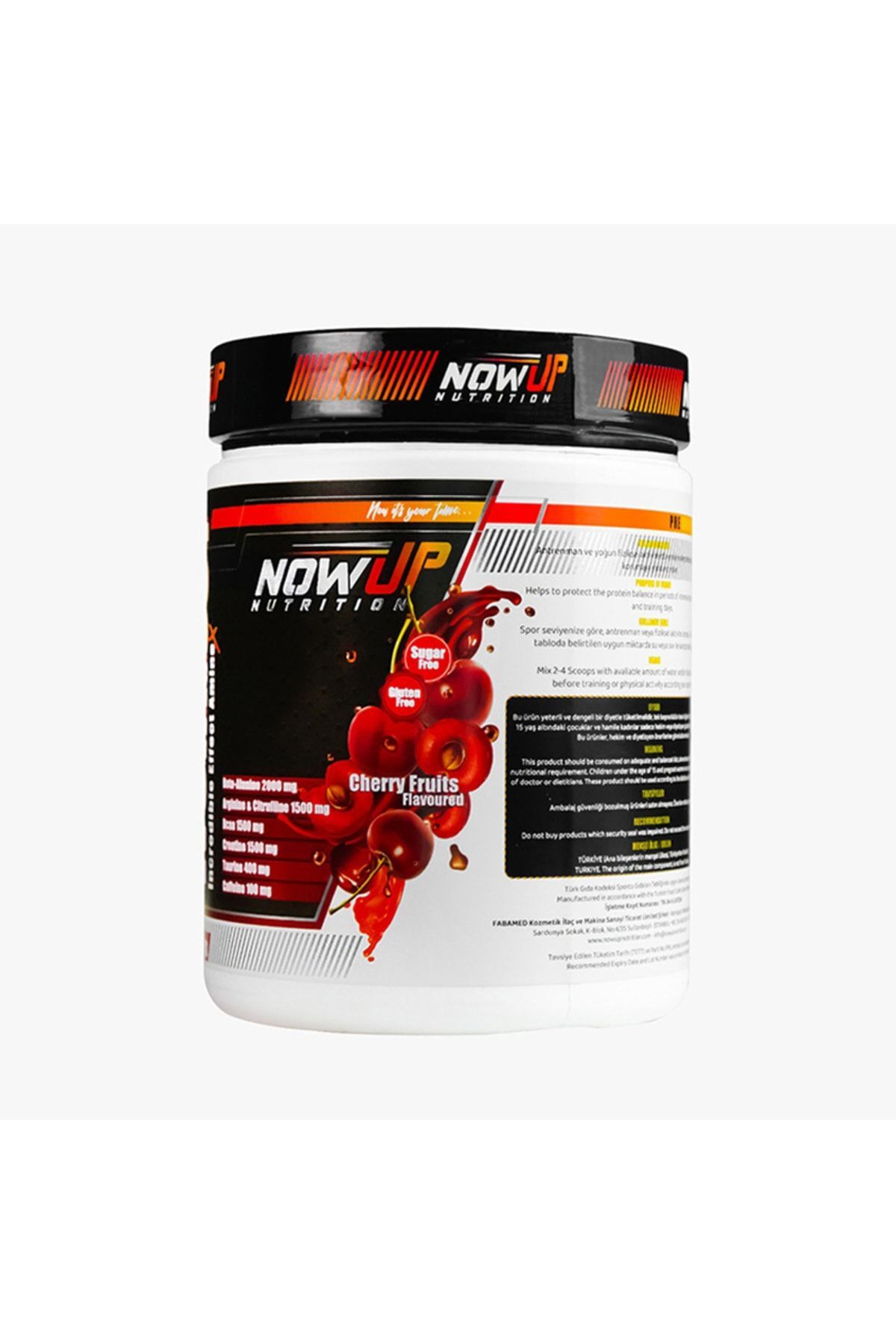 Nowup Pre-workout 360 Gr.(vişne Aromalı) 3