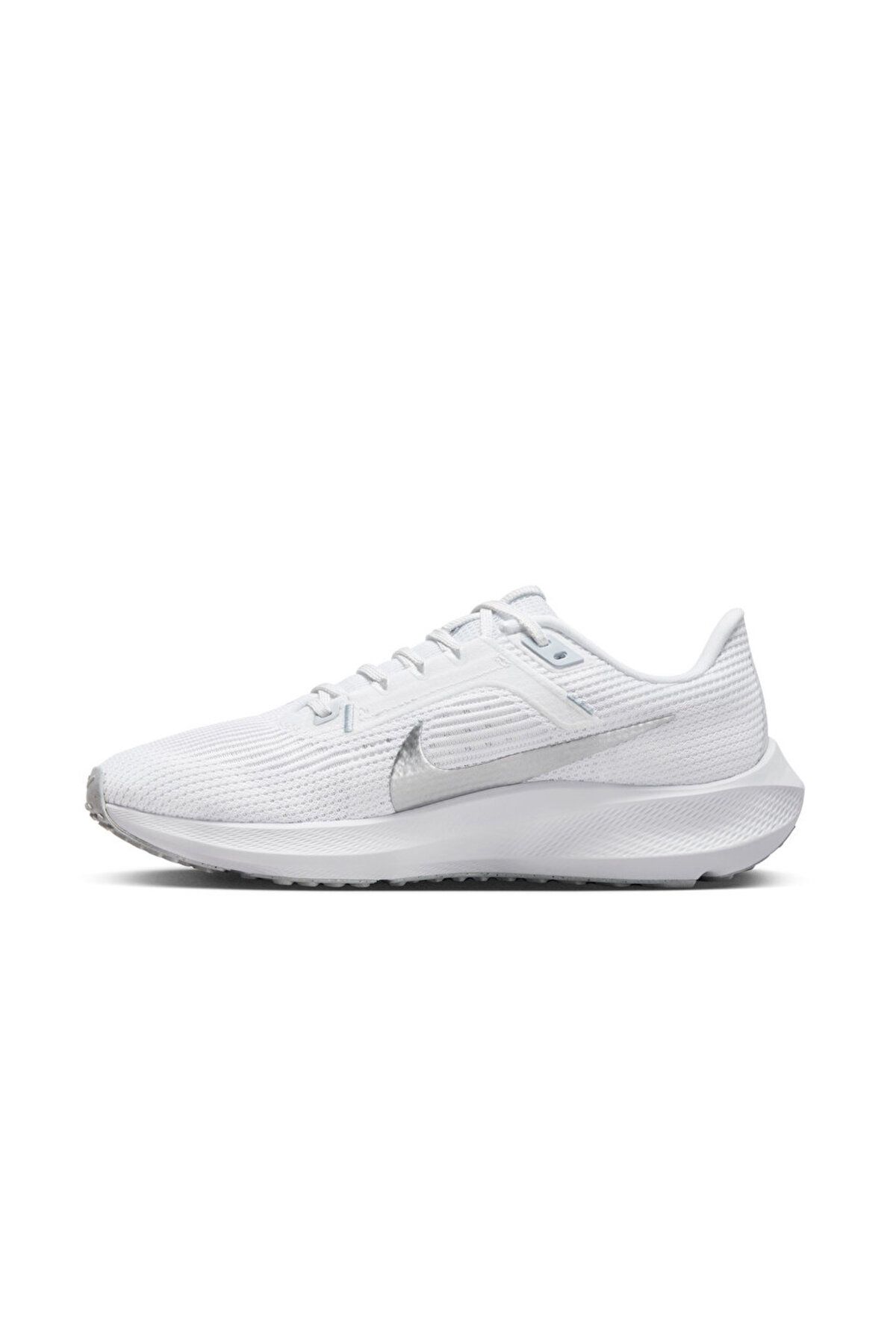 Nike White Women s Leather Running Shoes Dv3854 101 W Nike Air Zoom Peg 40 Trendyol