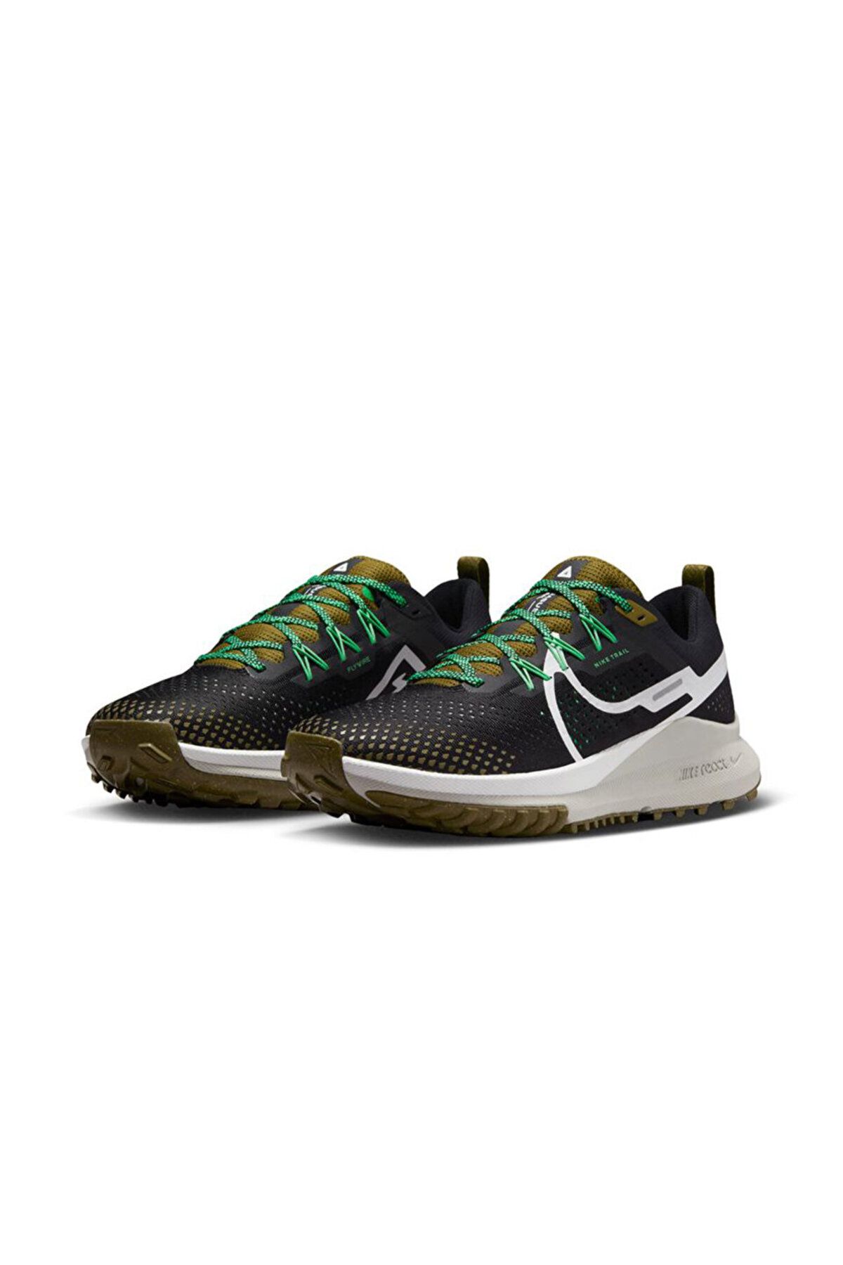 Nike React Pegasus Trail 4 Men s Running Shoes DJ6158 006 Trendyol