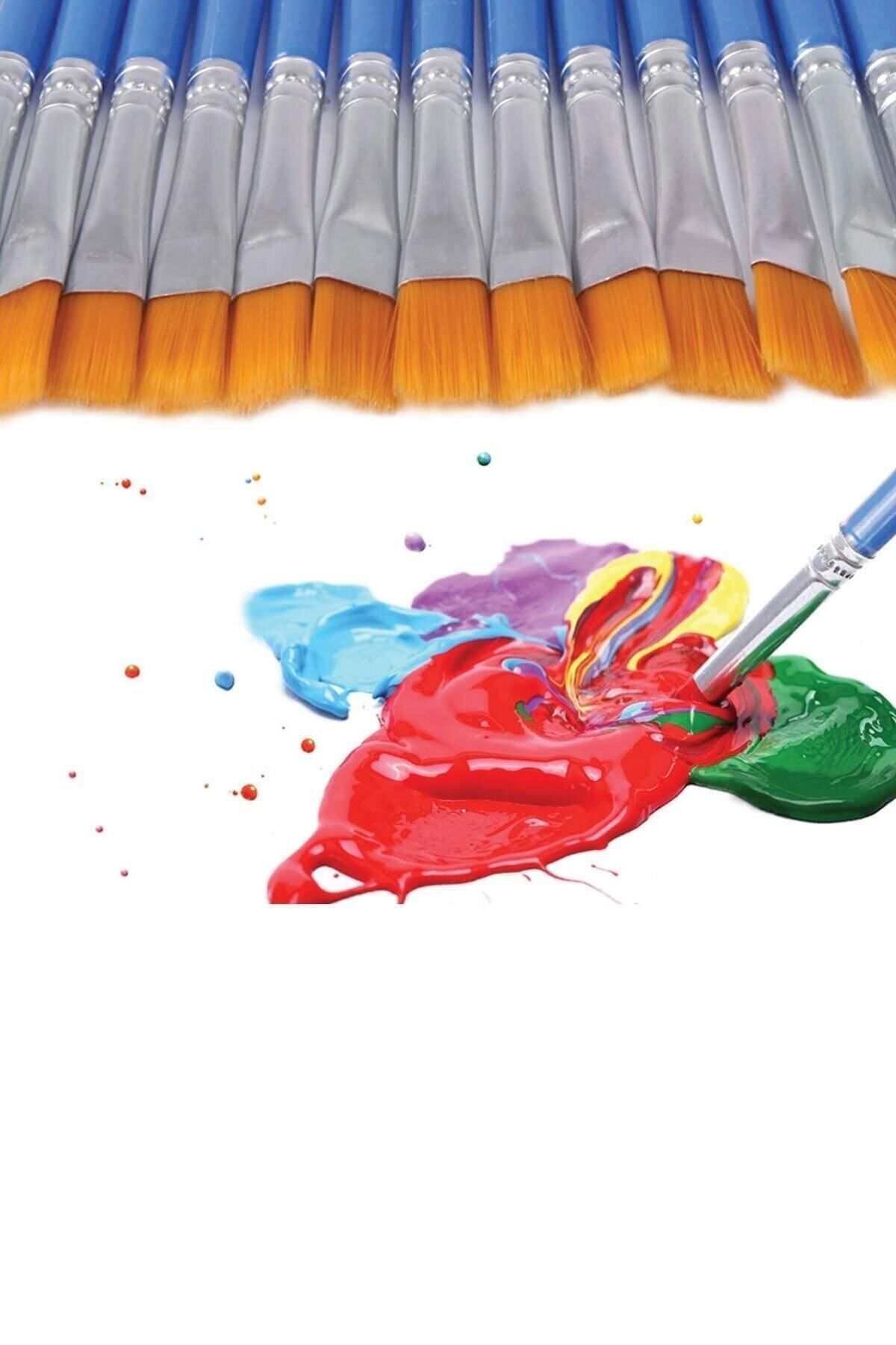 Arthobi 10 Adet,akrilik Boya, Guaj Boya, Parmak Boya, Sulu Boya, Yağlı Boya Fırçası