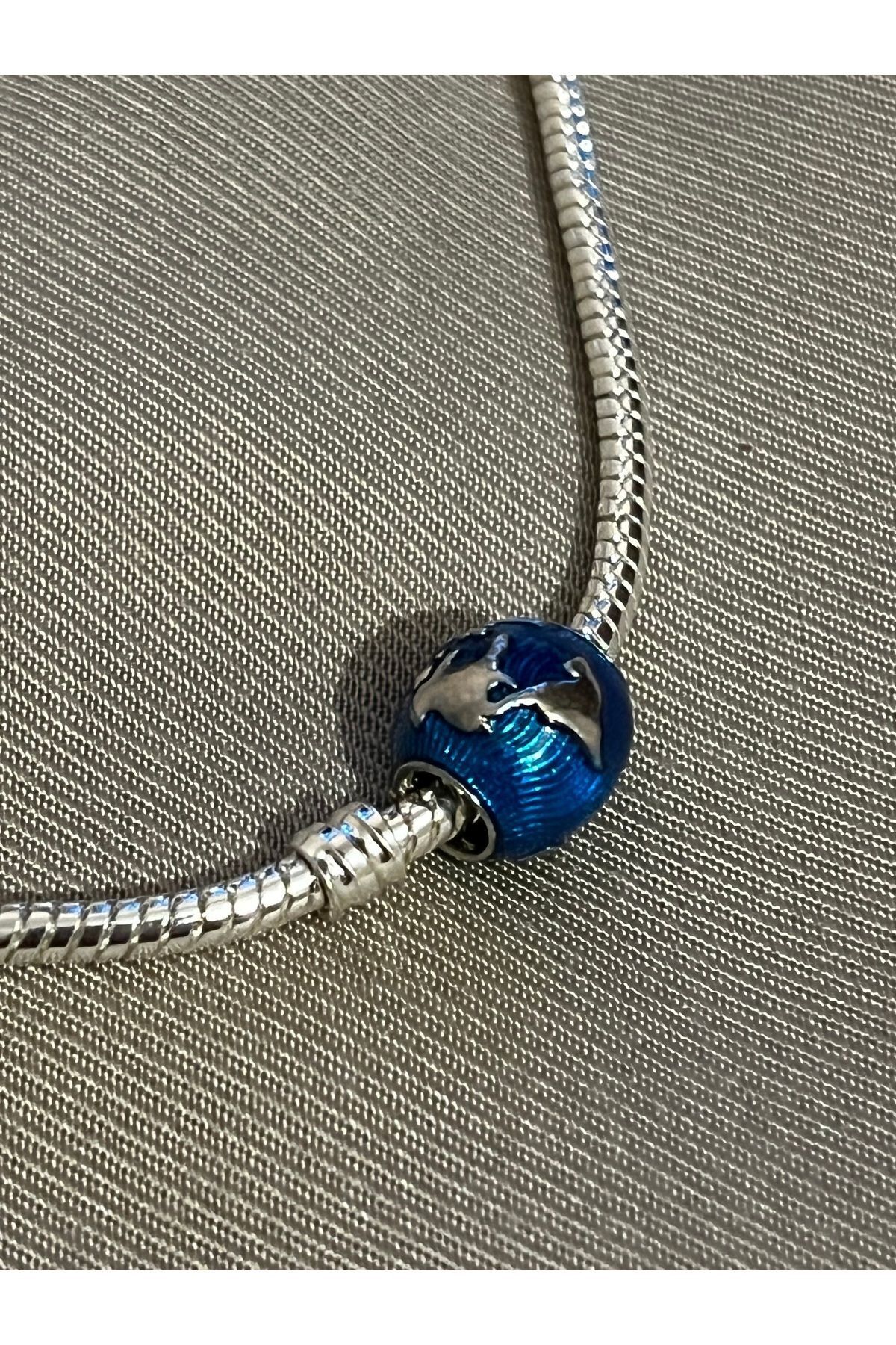 asaf Dünya charm | gümüş kaplama