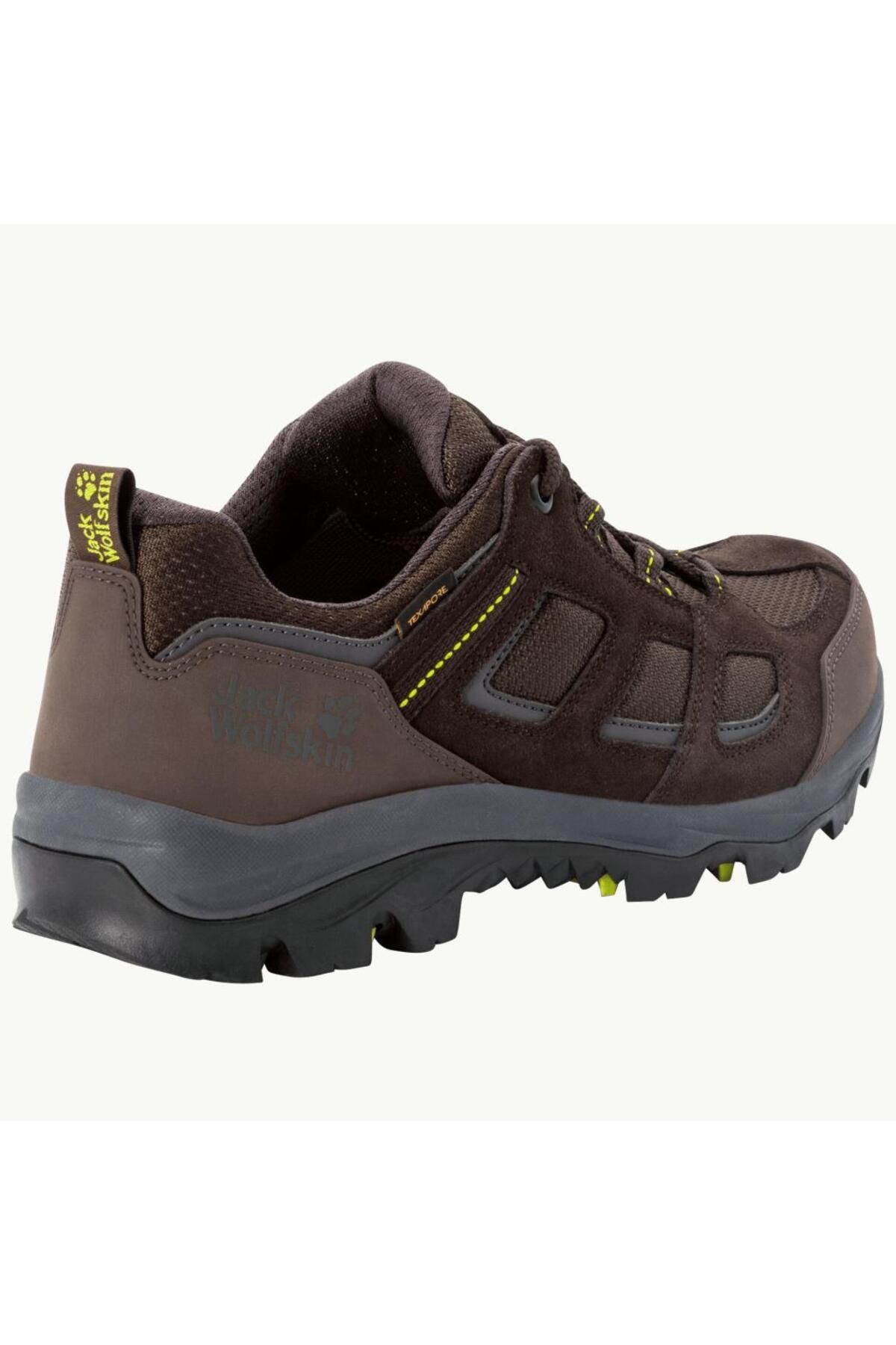 Jack Wolfskin-4042441   Vojo 3 Texapore Low M Dunkelbraun/Limette Herren Outdoor-Schuhe 3