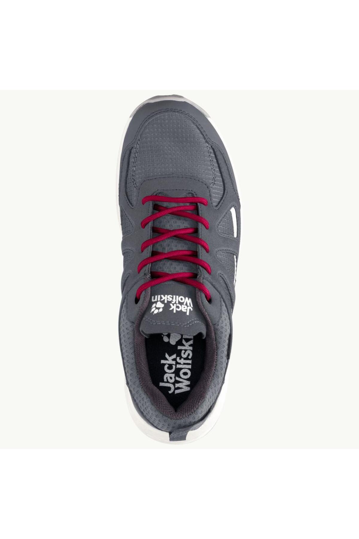 4051341 Woodland 2 Texapore Low W Grey/red Kadın Outdoor Ayakkabı 5