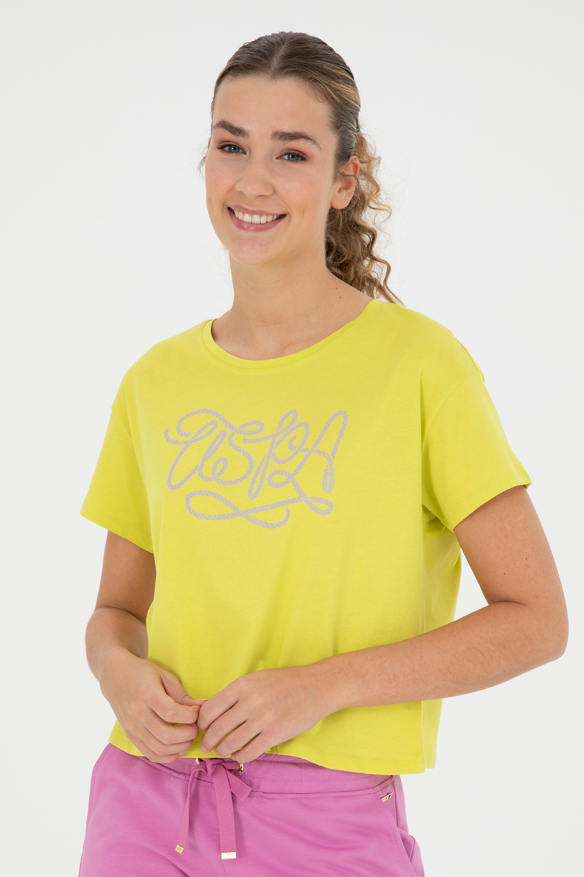 تی شرت زنانه یو اس پولو | 1002583 U.S. Polo Assn. - Image 3