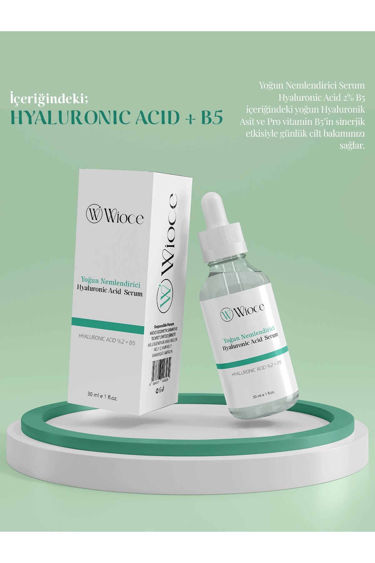 سرم پوست   Wioce | TY-6030HAS اورجینال - تصویر 3