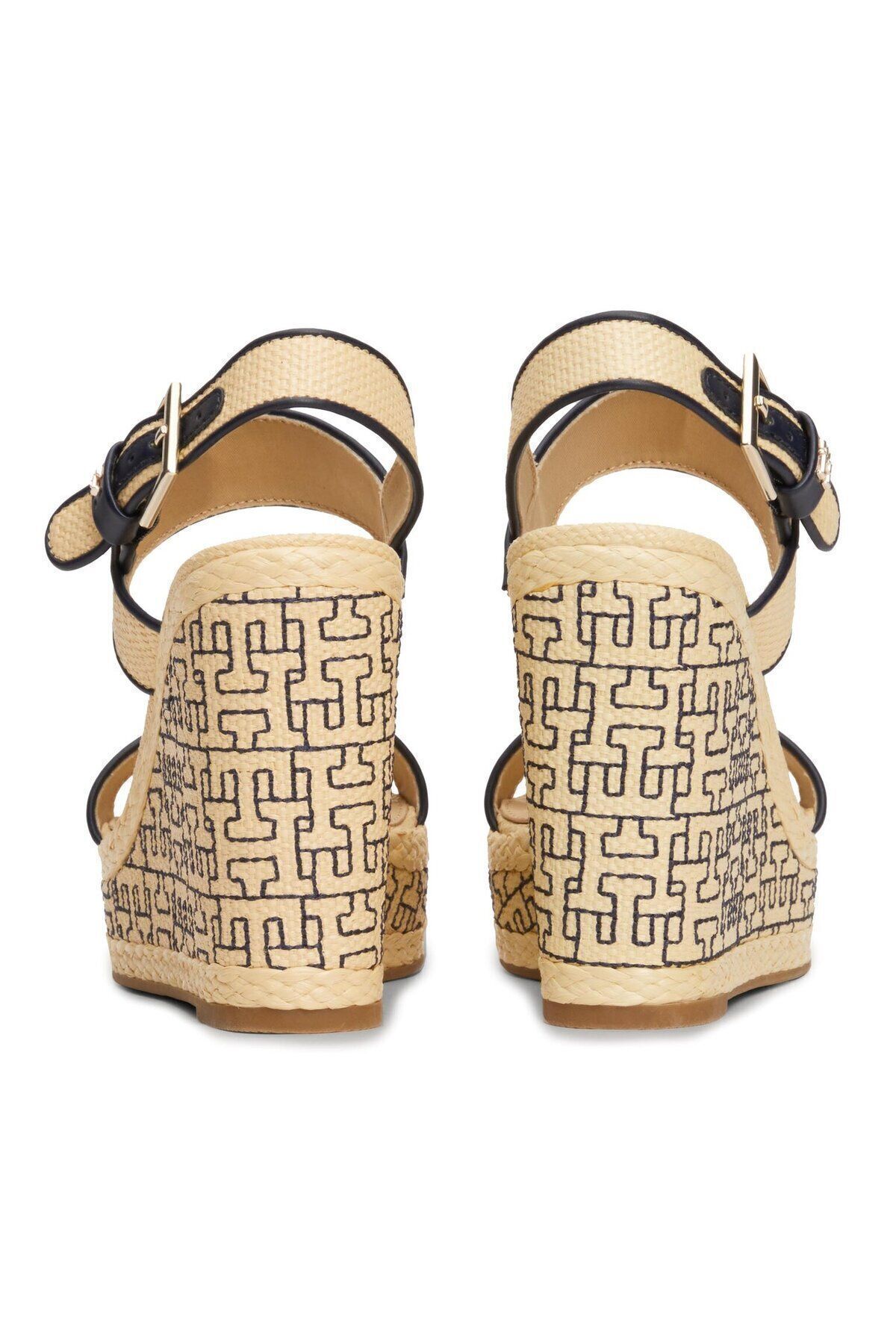 صندل زنانه HIGH HEEP کلاس FLAT MODEL CHIC ECRU SANDAL FW0FW08052 0F4 Tommy Hilfiger