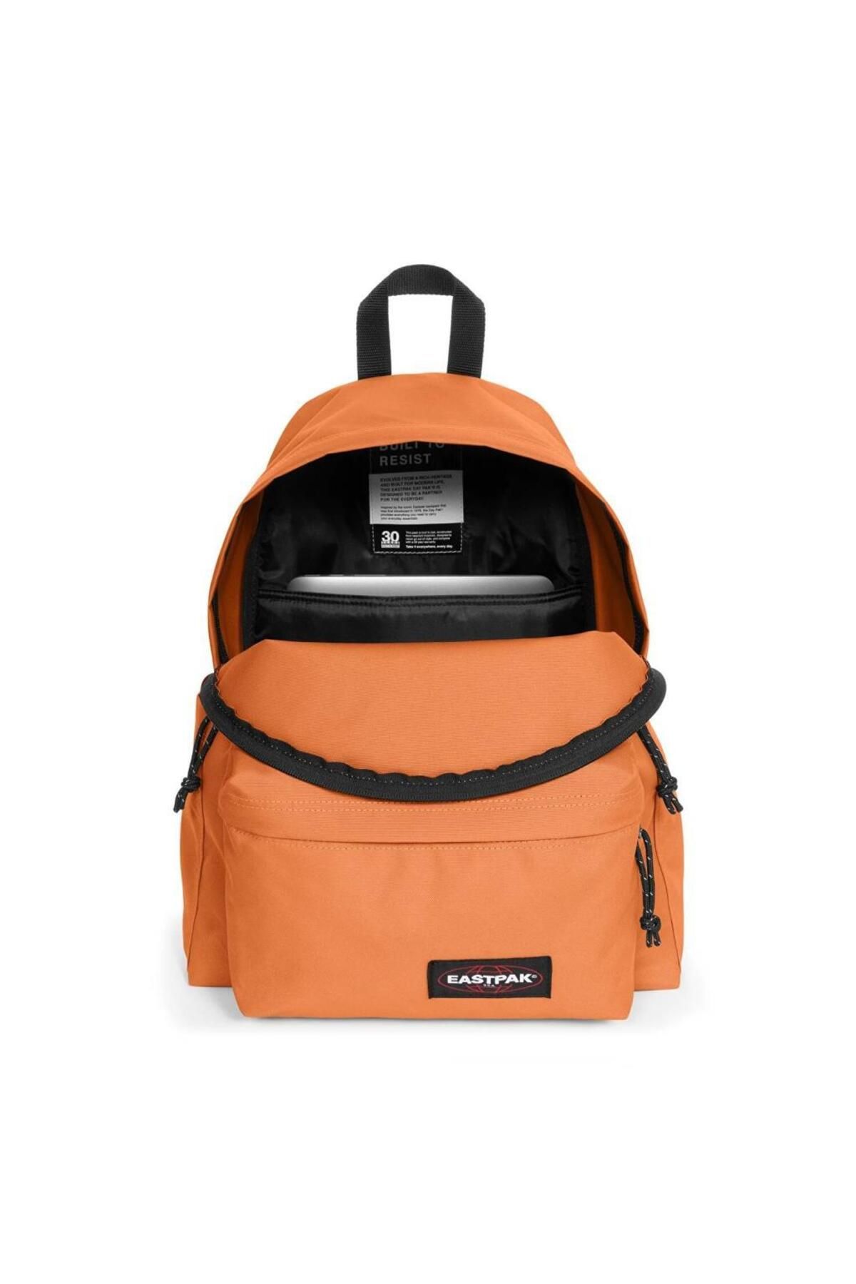 کیف مدرسه نارنجی مردانه و زنانه کوله پشتی روز پاک لپ تاپ چشم 0O3 Eastpak