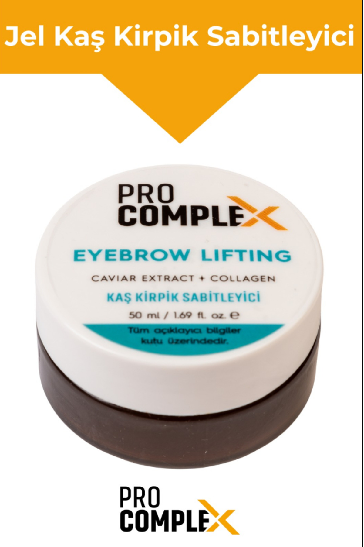 PROCOMPLEX Yeni Kaş Şekillendirici Ve Sabitleyici Wax *fırça Hediye