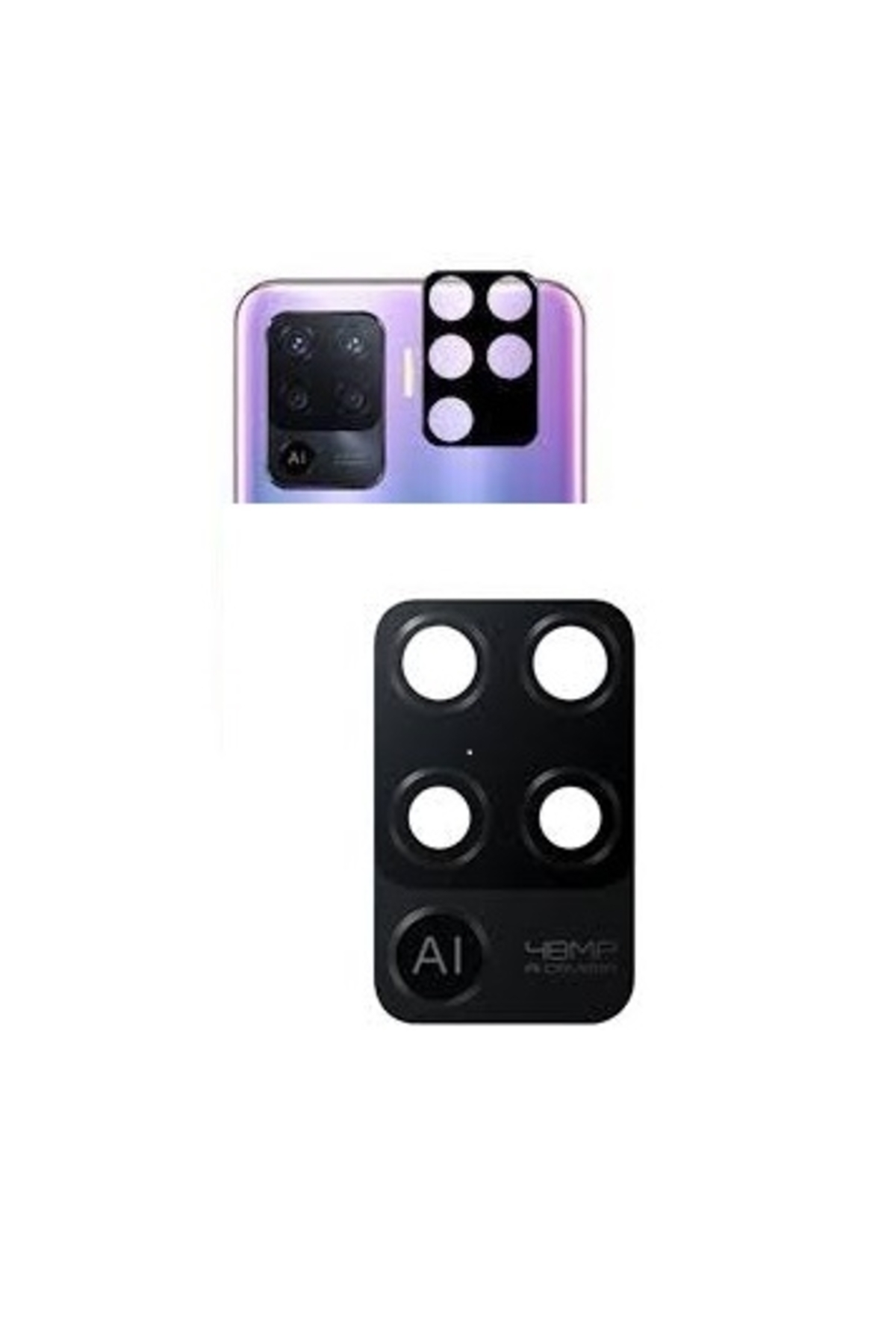 AXYA Oppo Reno 5 Lite Kamera Lens Camı