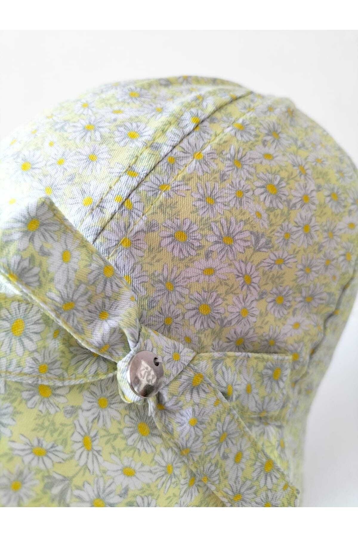 Kitti 1-3 Yaş Kız Bebek & Çocuk Fiyonklu Yazlık Fötr Şapka fotoğrafı 4 (önizleme)