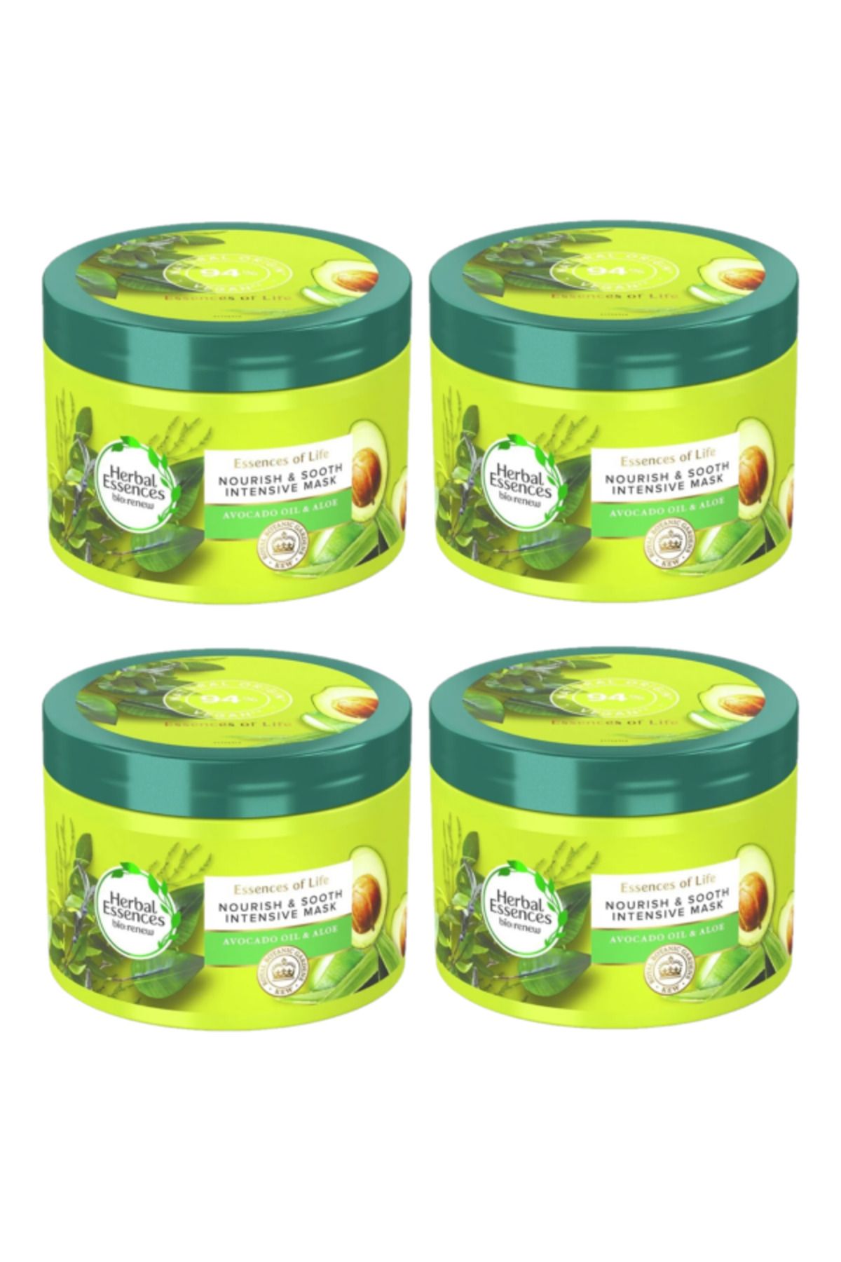 ماسک روغن آووکادو و آلوورا 450 میلی لیتر x4 عدد Herbal Essences