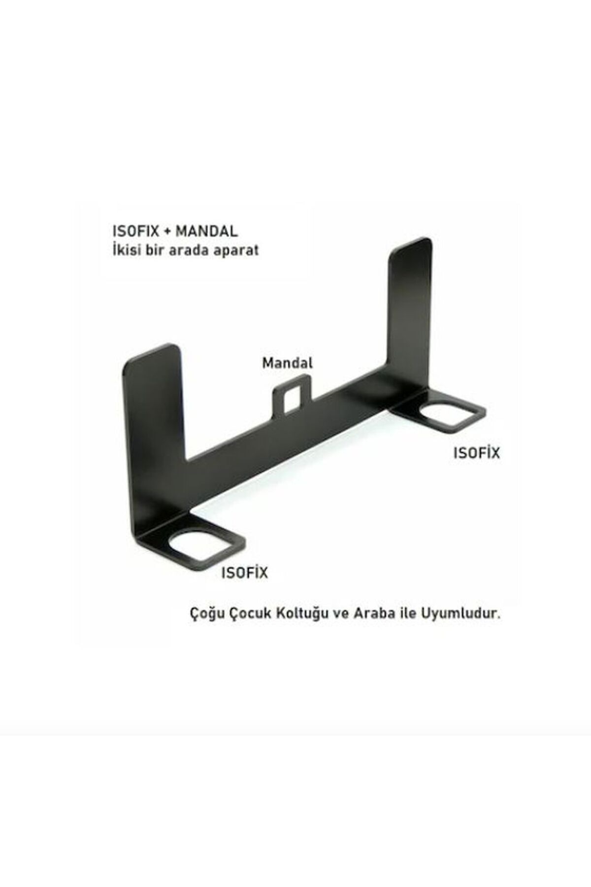 Isofix Oto Koltuğu Aparatı Her Araca Uygun 2
