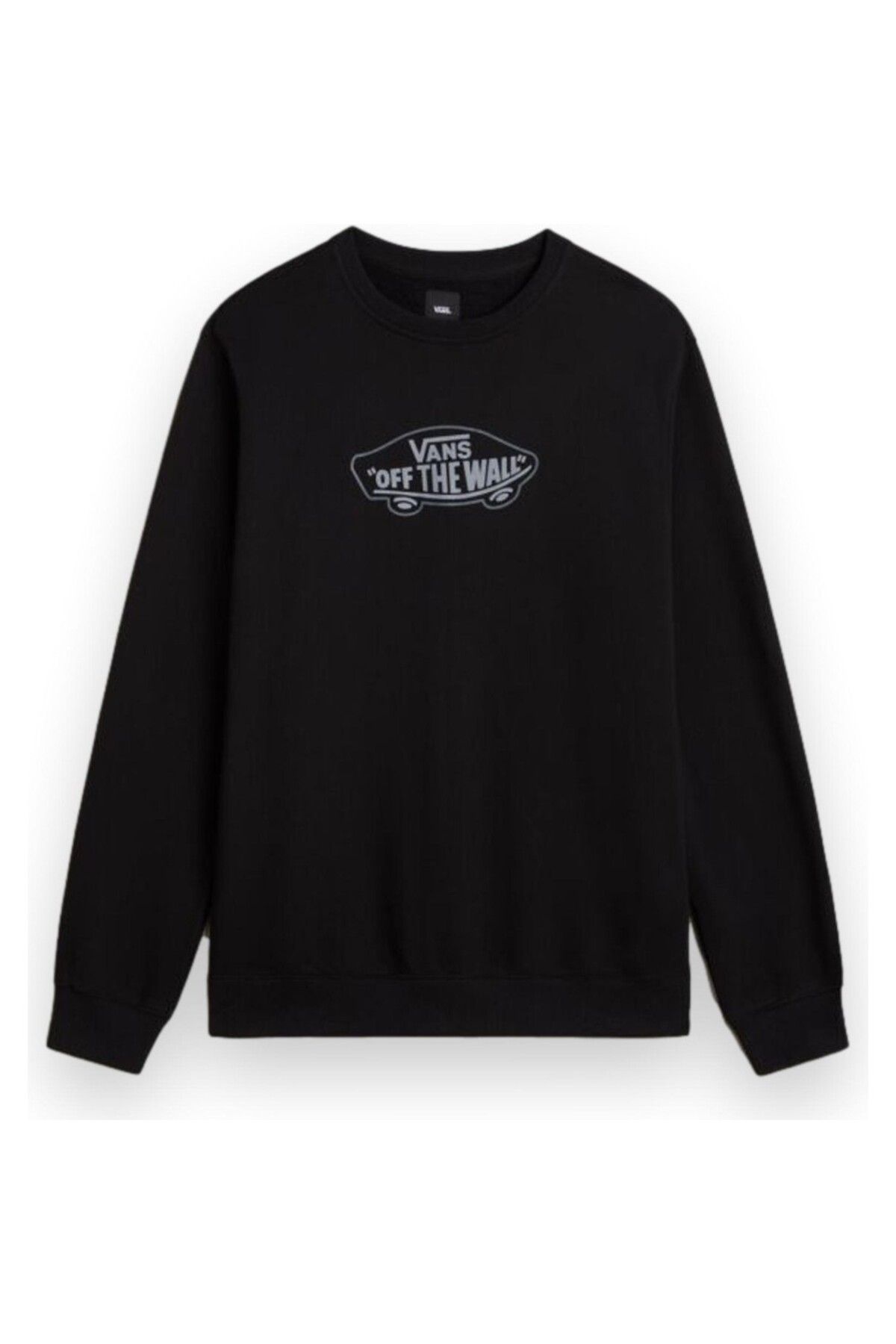 Vans Off The Wall Board Crew Sweat Siyah Unisex Sweatshirt VN000HWTBLK