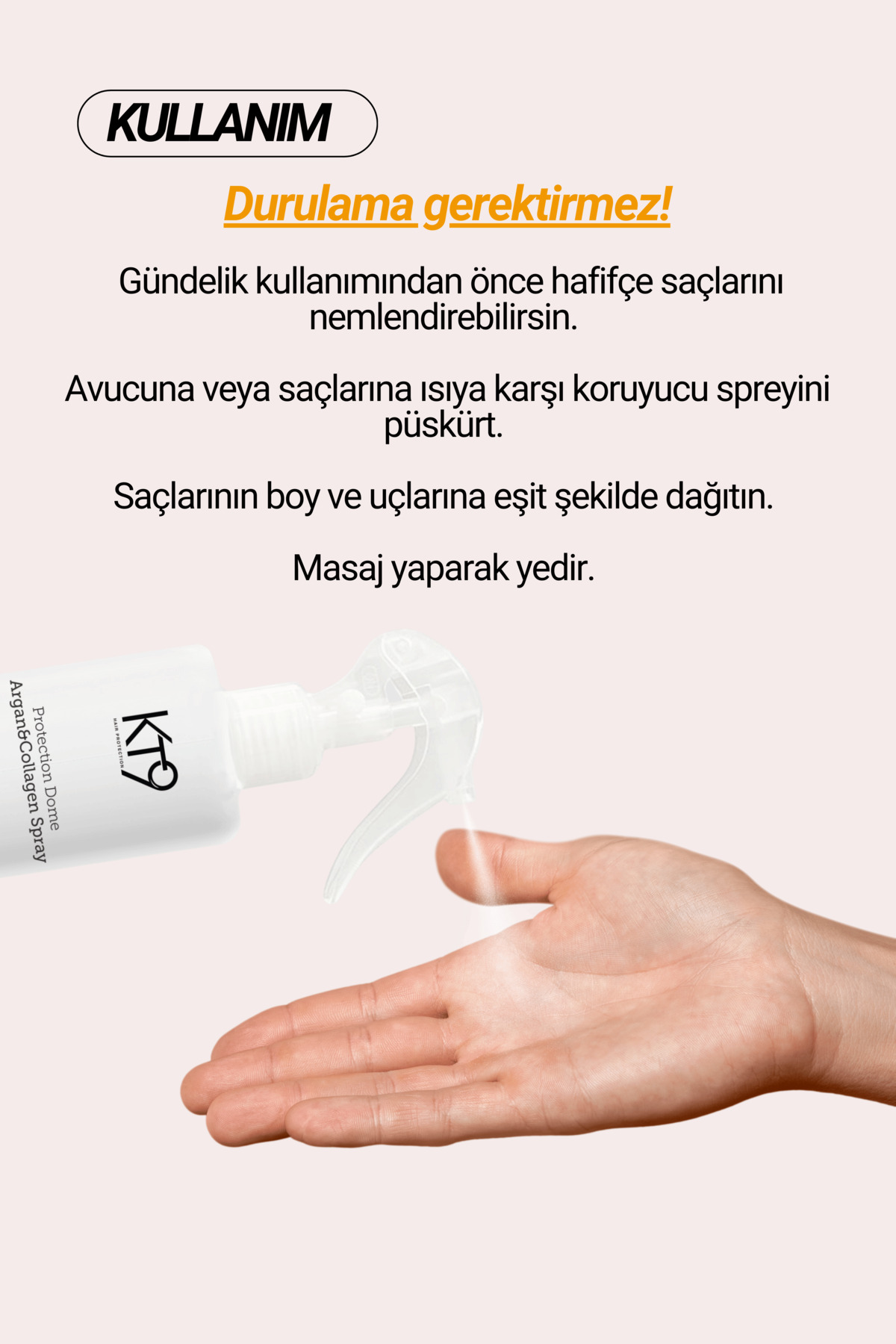 اسپری مو   kt9 | KT901 اورجینال - تصویر 5