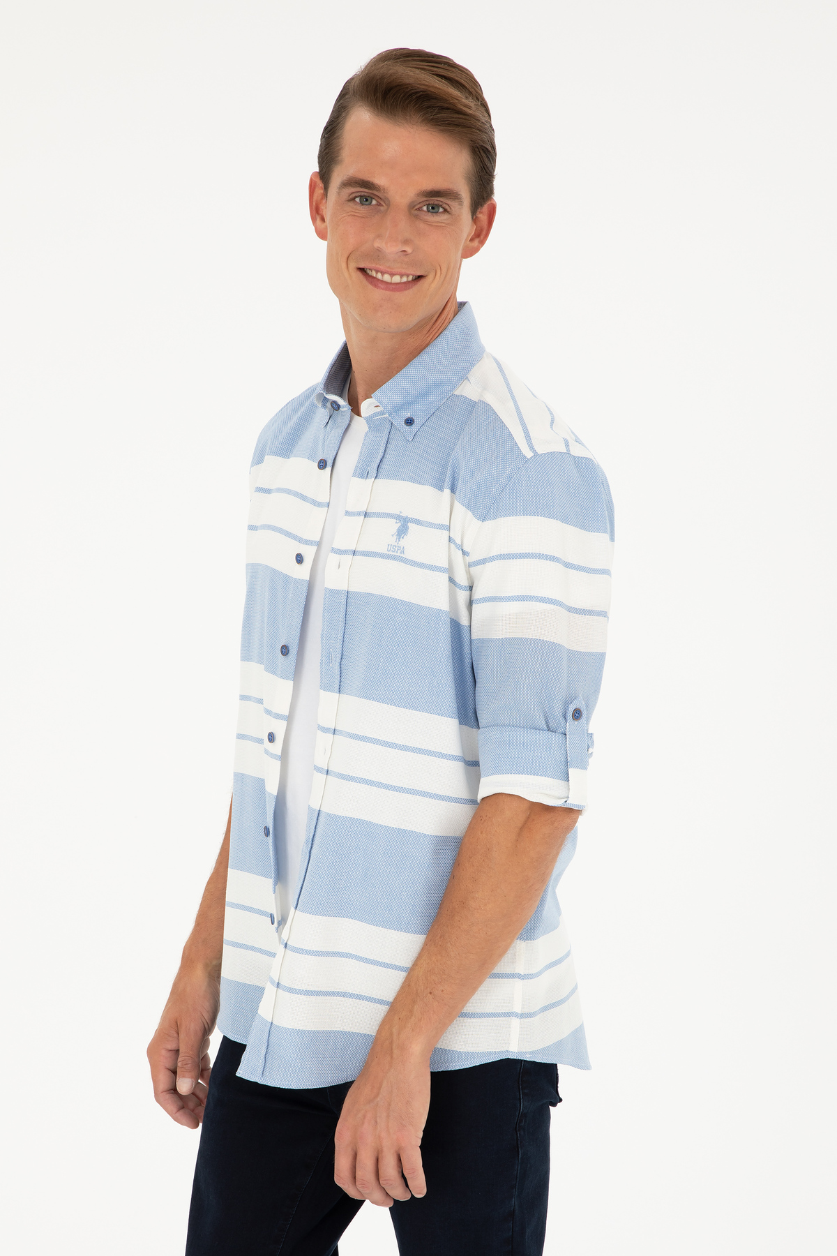 پیراهن مردانه یو اس پولو | 1012720 U.S. Polo Assn. - Image 3