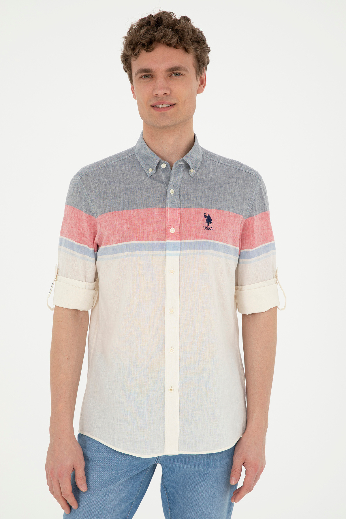 پیراهن مردانه یو اس پولو | 1012380 U.S. Polo Assn. - Image 3