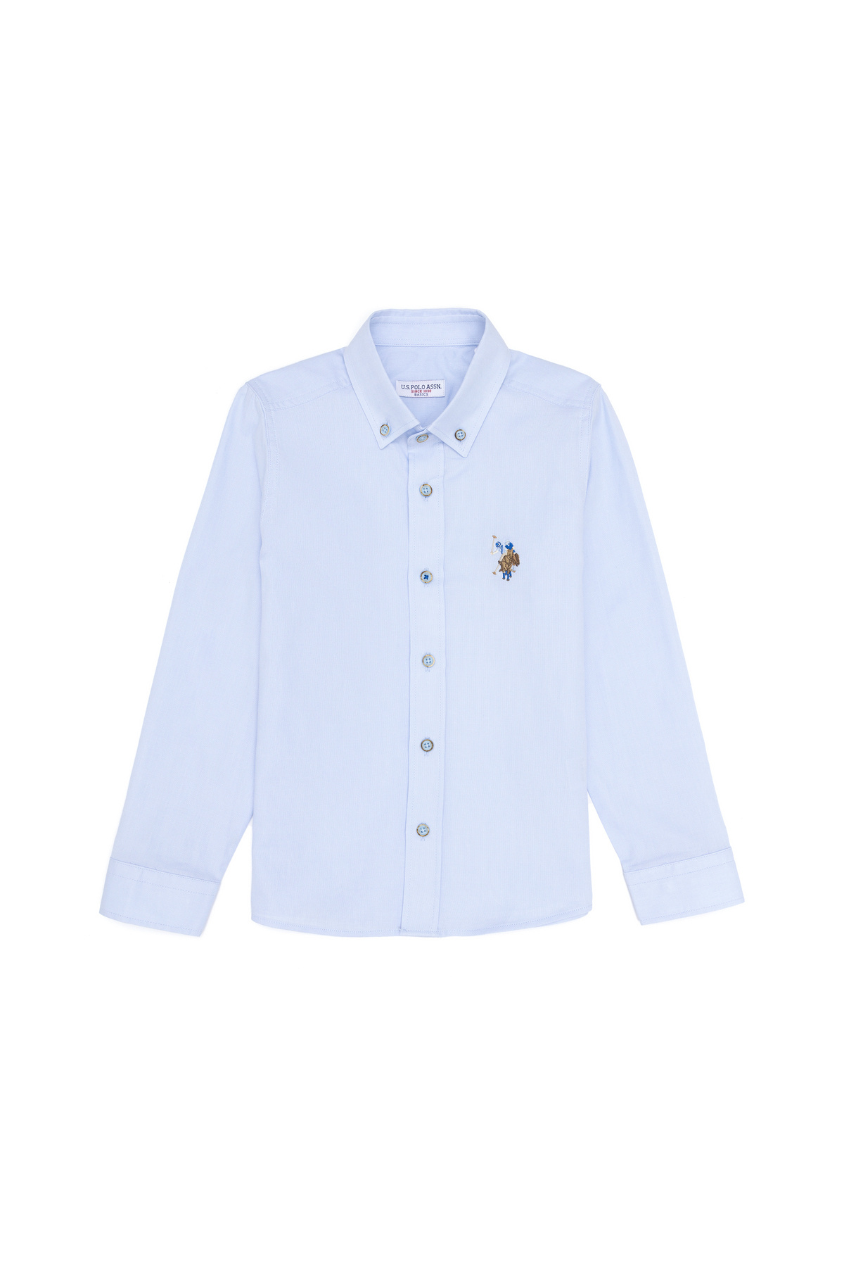 پیراهن پایه آستین بلند آجری پسرانه 50263107-VR031