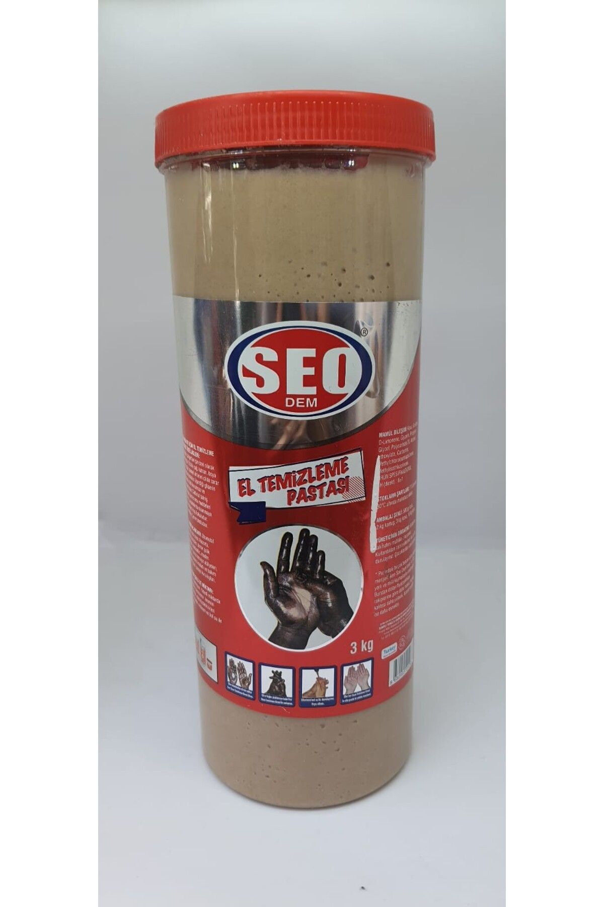 seo EL TEMİZLEME PASTASI 3 KG